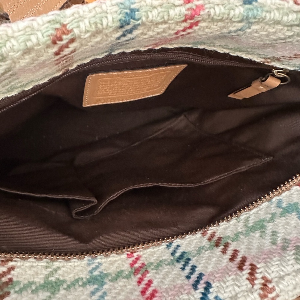 Coach Multi Color Patterned Hand Bag - Picture 3 of 3